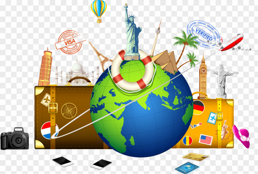 Statue Of Liberty Vector Earth India Travel Agent Air Website PNG