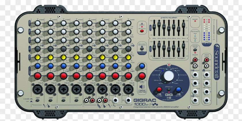 Audio Mixers Soundcraft FX16ii EPM6 PNG