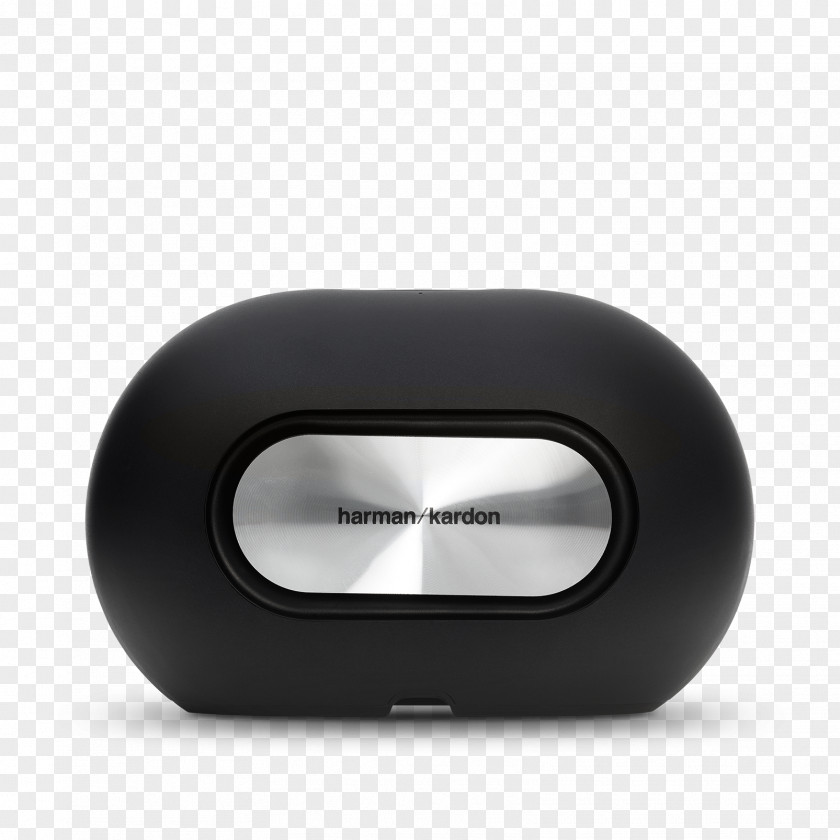 Black Backward Loudspeaker Harman Kardon Wireless Speaker Stereophonic Sound PNG