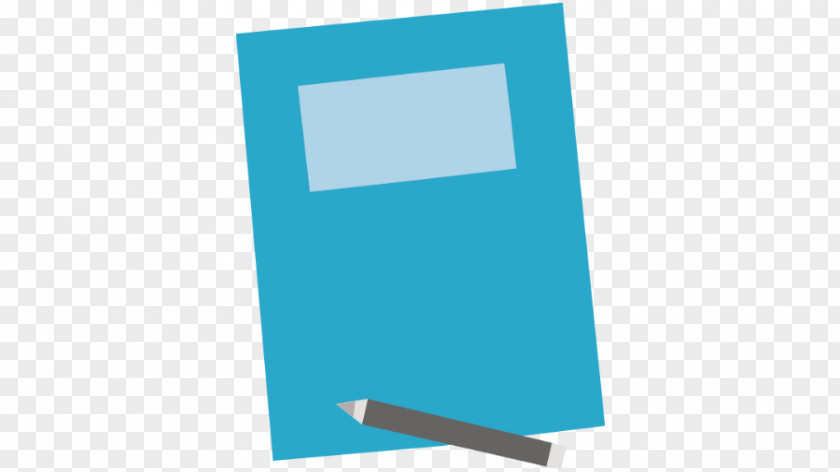 Book Cover Blue Teal Turquoise PNG