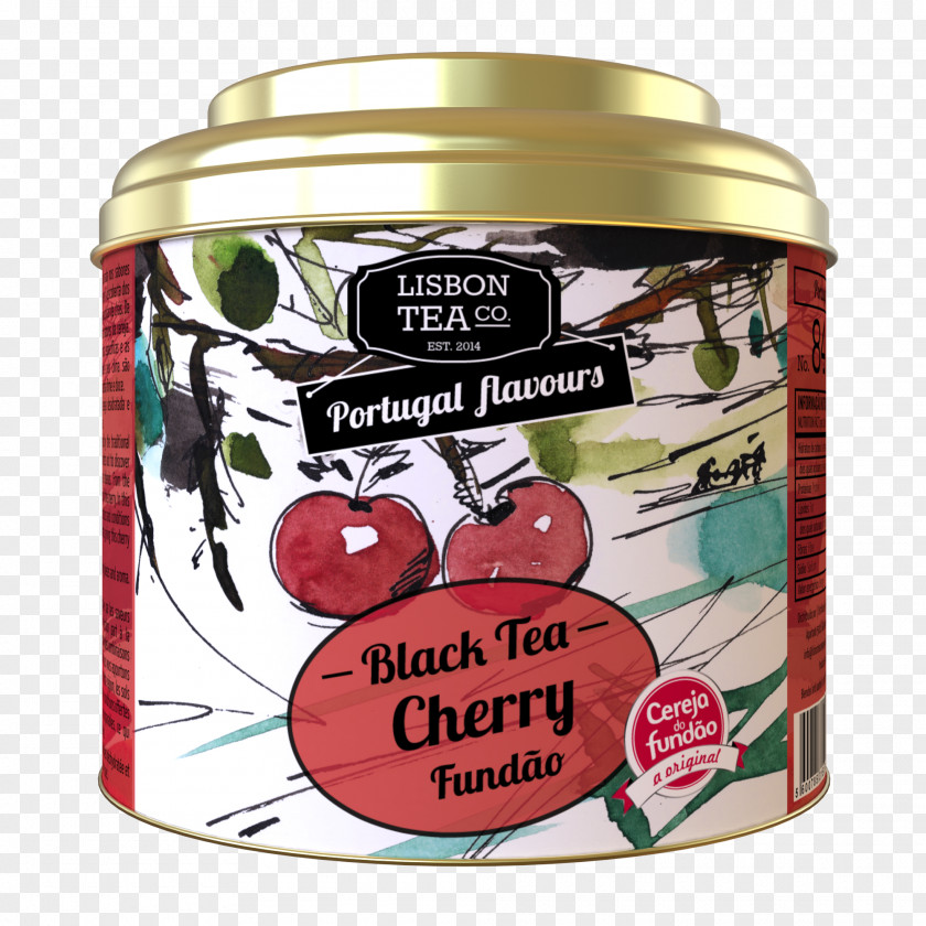 Cherry Black Tea Green White Lisbon PNG