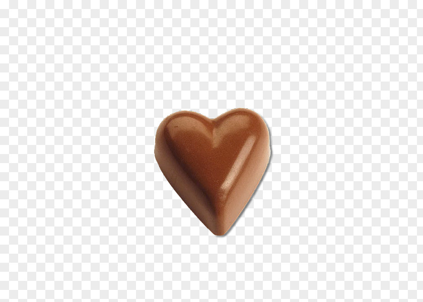 Chocolate Praline Truffle Heart PNG