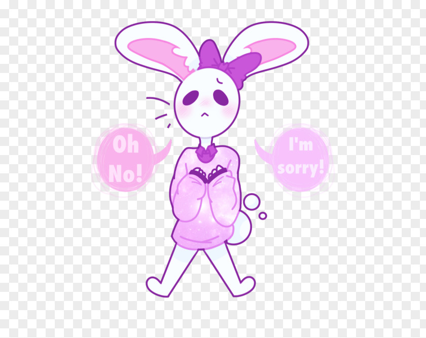 Purple Galaxy Tumblr Themes Clip Art Domestic Rabbit Easter Bunny Illustration PNG