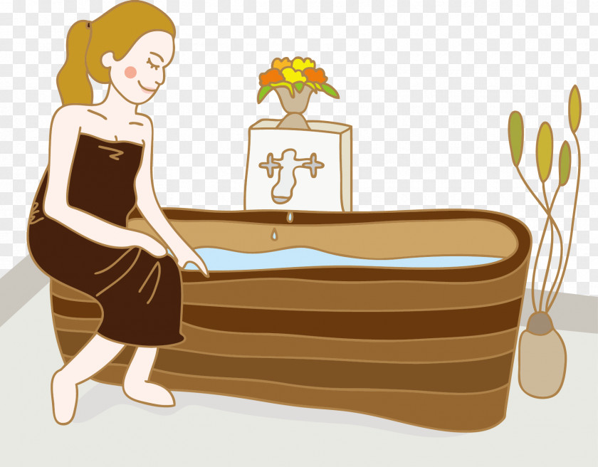 Vector Bath Euclidean Illustration PNG