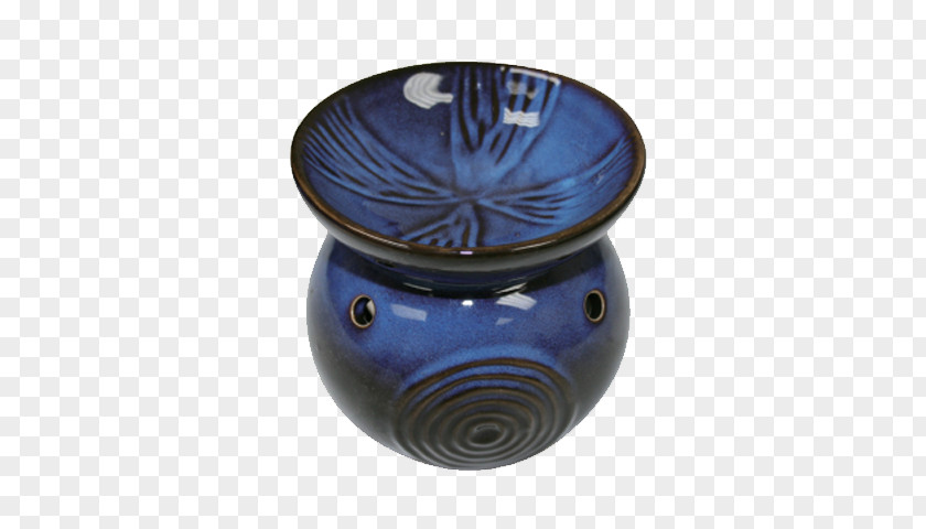 Ceramic Cobalt Blue Pottery Artifact PNG