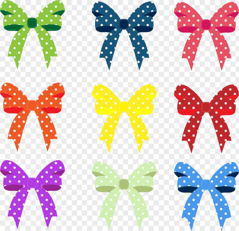 Dots Ribbon Color Paper Decorative Box Clip Art PNG