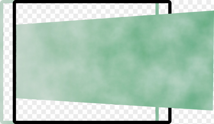 Green Rectangle Table PNG