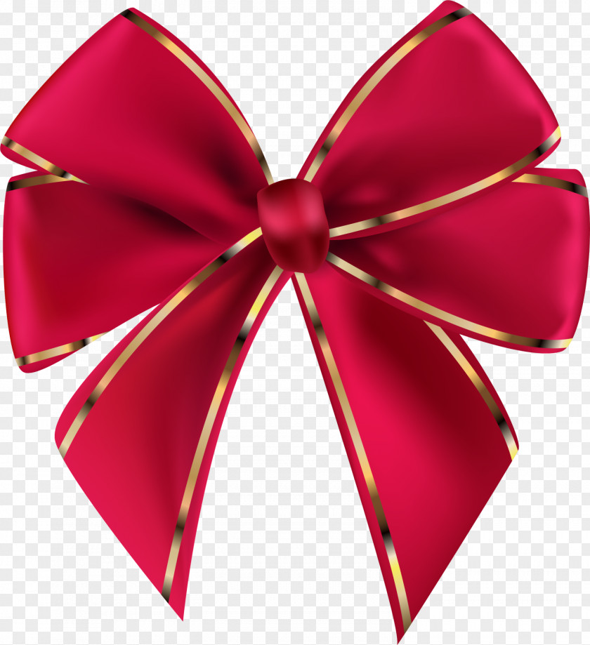 Little Fresh Red Bow Tie Ribbon Clip Art PNG