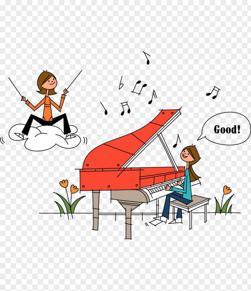 Piano Drawing Stock Photography Illustration PNG