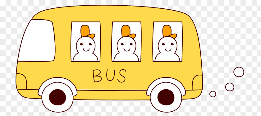 Yellow Bus Cartoon Public Transport Google Images PNG