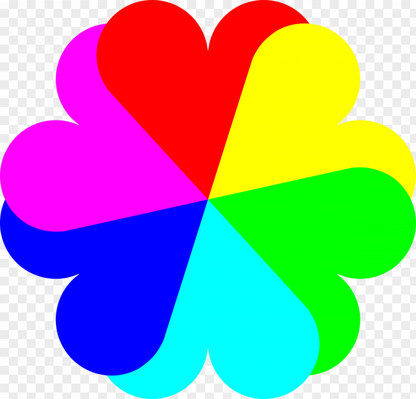 Colorful Clipart Clip Art Image Openclipart Heart PNG
