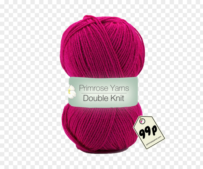 Knitting & Ready Made Logo Yarn Wool Magenta Product PNG