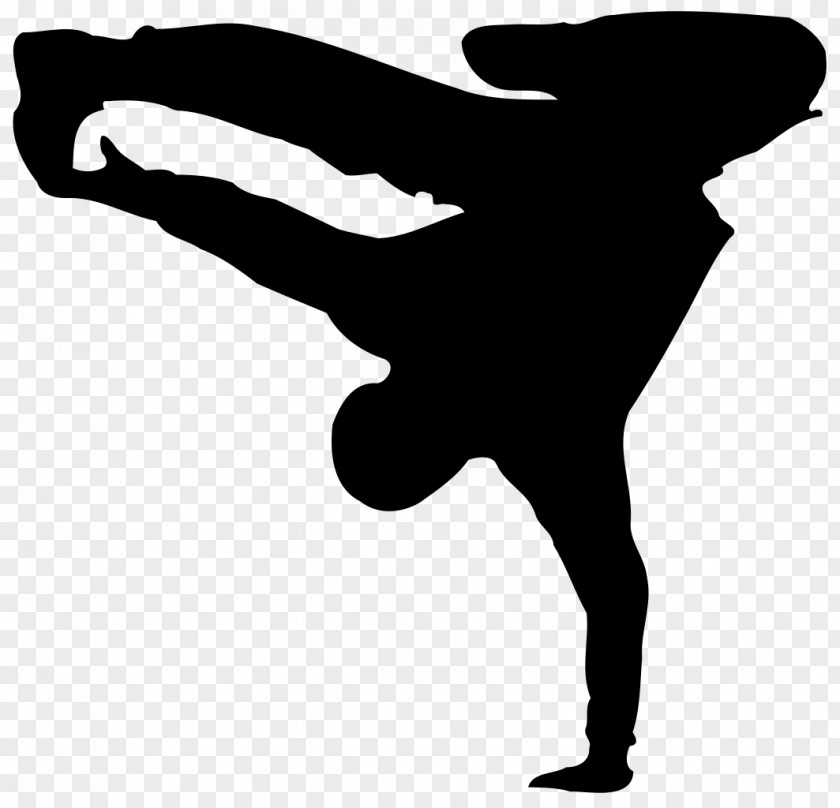 Silhouette Breakdancing Hip-hop Dance Street Clip Art PNG