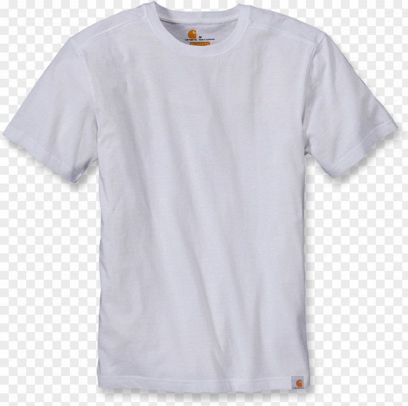 White Short Sleeves T-shirt Carhartt Sleeve Shorts Clothing PNG
