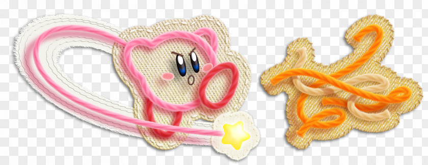 Kirby Kirby's Epic Yarn Super Star Ultra Wii Video Game PNG