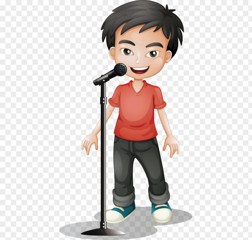 Cartoon Cute Children Singing Asia Royalty-free Clip Art PNG