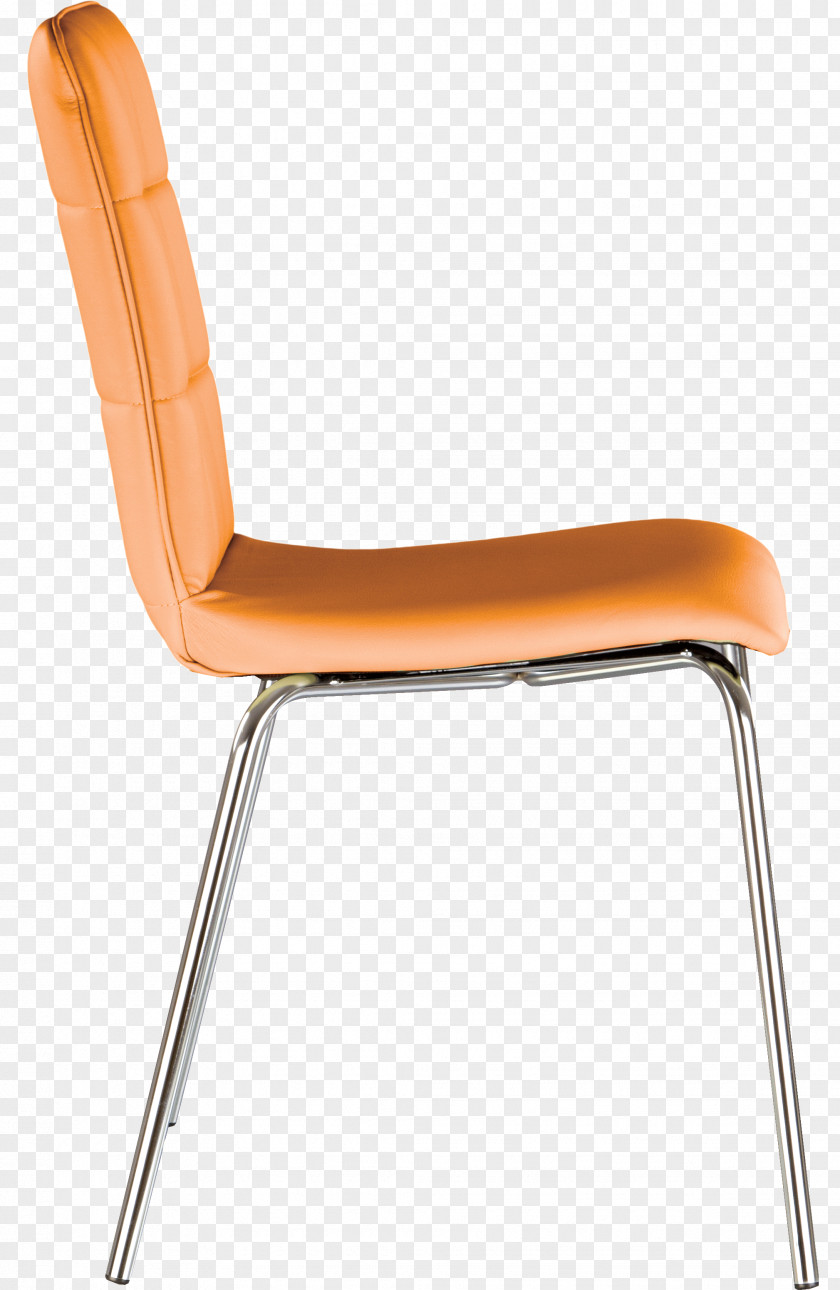 Chrome Chair Furniture Wood FLOR Armrest PNG