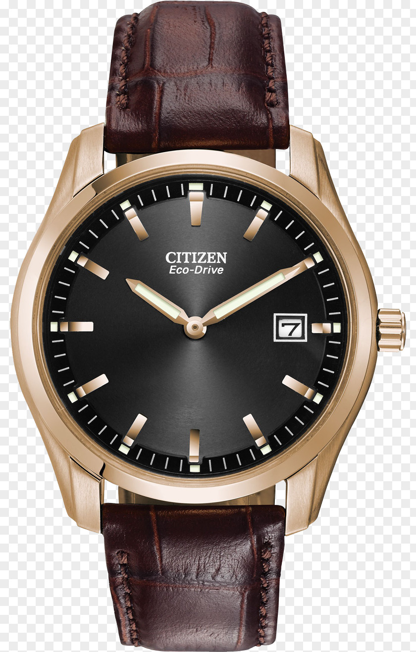 Eco-Drive Citizen Men's Strap Watch Holdings Jewellery PNG