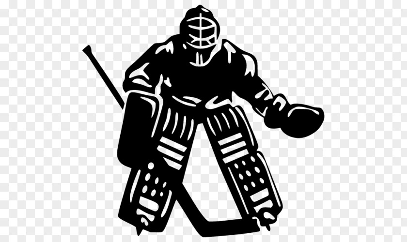 Hockey Ice Goalkeeper Sticker Car PNG