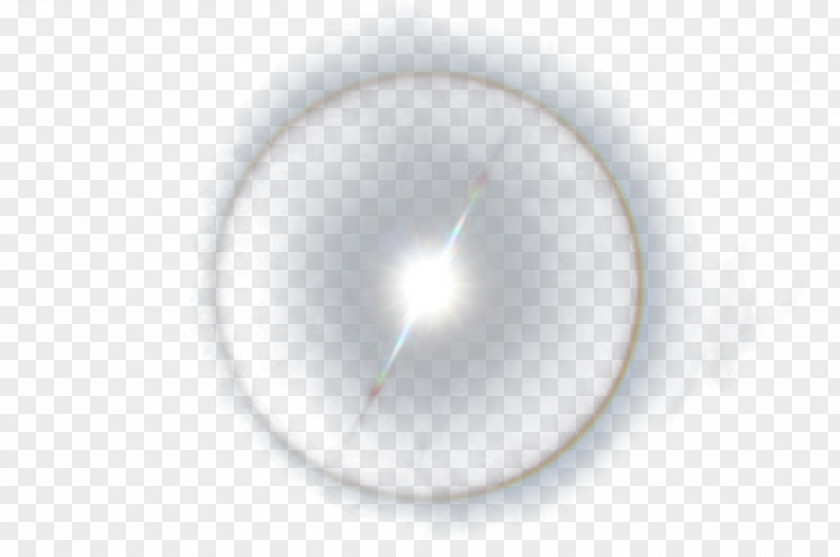 Luminous Effect Circle Designer White PNG