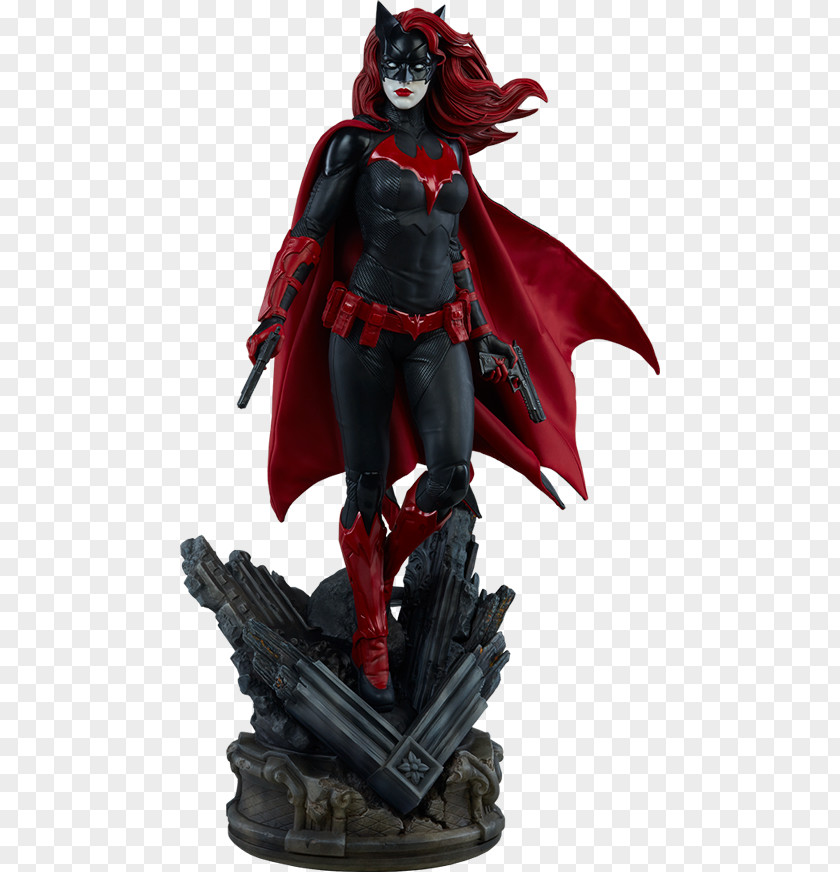 Batman Batwoman Batgirl Sideshow Collectibles Statue PNG