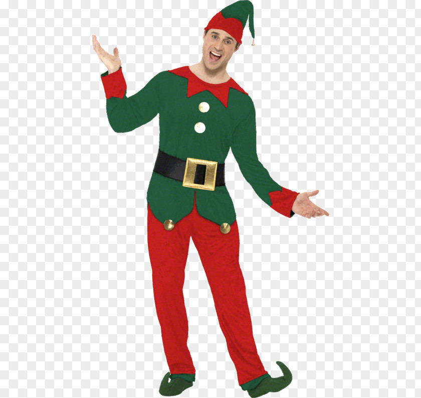 Christmas Outfit Santa Claus Elf Costume Party Clothing PNG