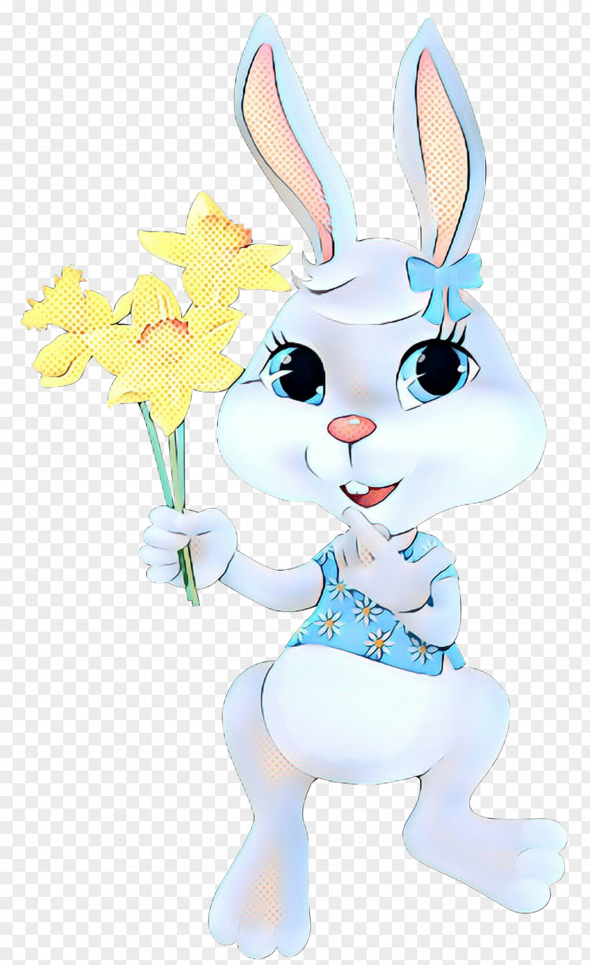 Easter Bunny Hare Illustration Cartoon PNG