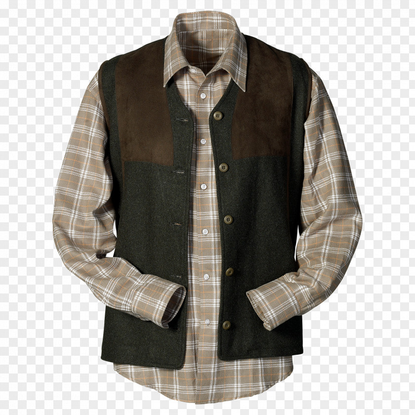 Fashion Waistcoat Tartan Sleeve PNG