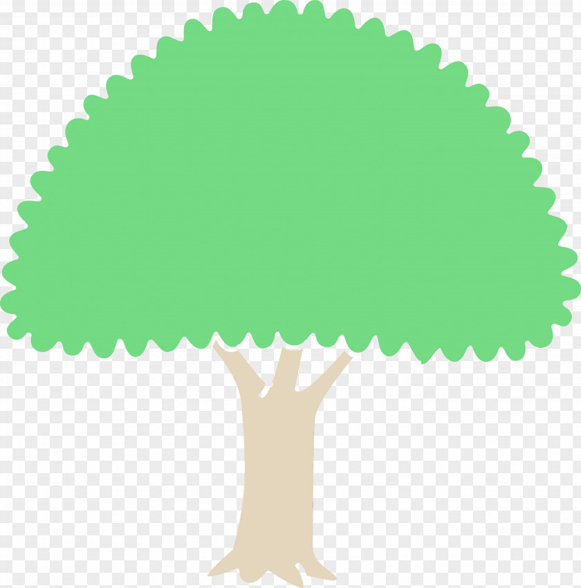 Green Tree Plant Symbol PNG
