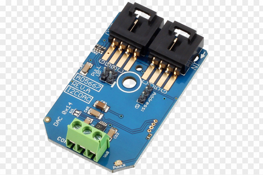 I²C Digital-to-analog Converter Analog-to-digital Arduino Bit PNG