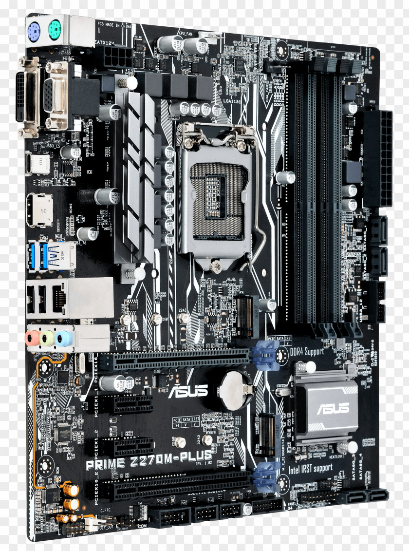 Intel Kaby Lake LGA 1151 MicroATX ASUS PRIME H270M-Plus PNG