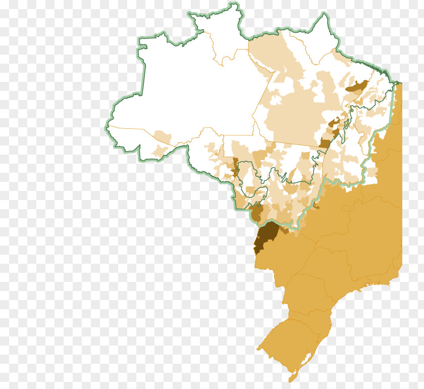 Map Brazil PNG