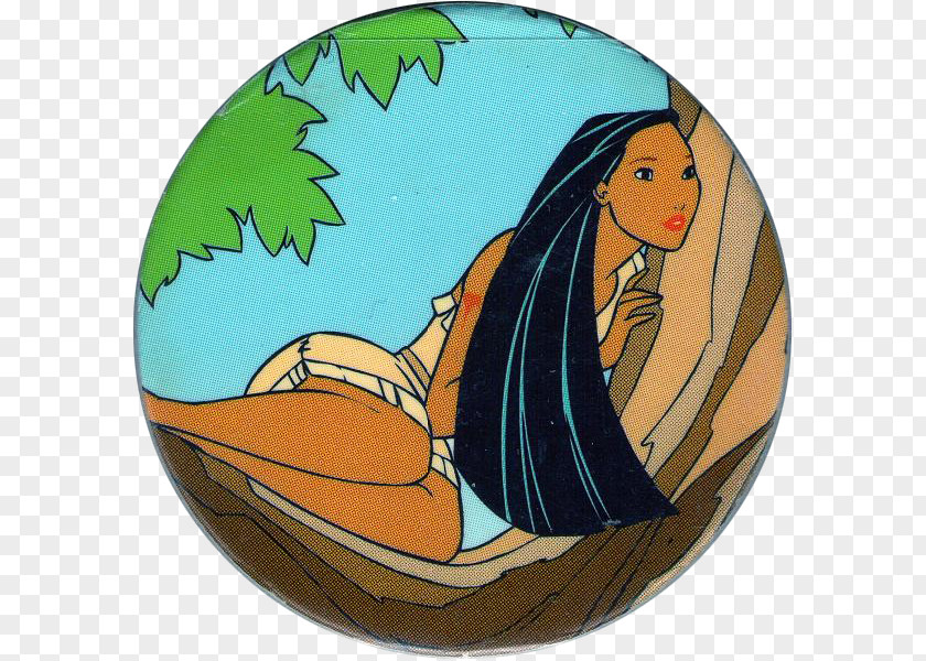 Pocahontas Disney's Milk Caps Game Animation PNG