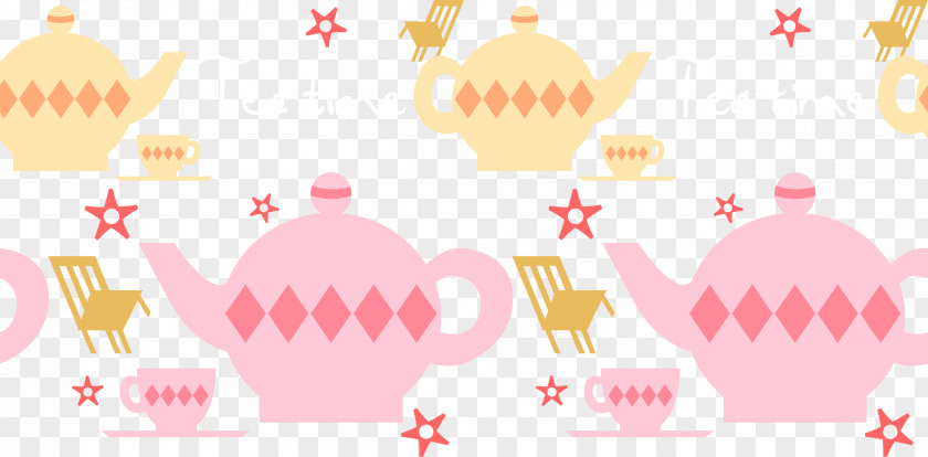 Teapot Patterns Text Brand Illustration PNG