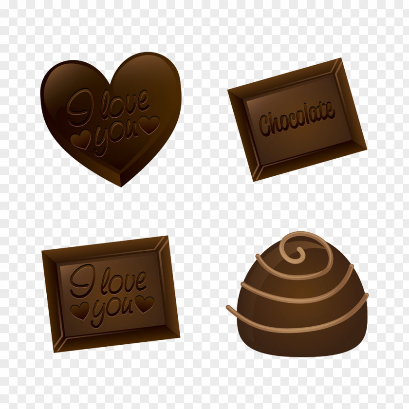 Various Shapes Of Chocolate Truffle Milk Praline PNG