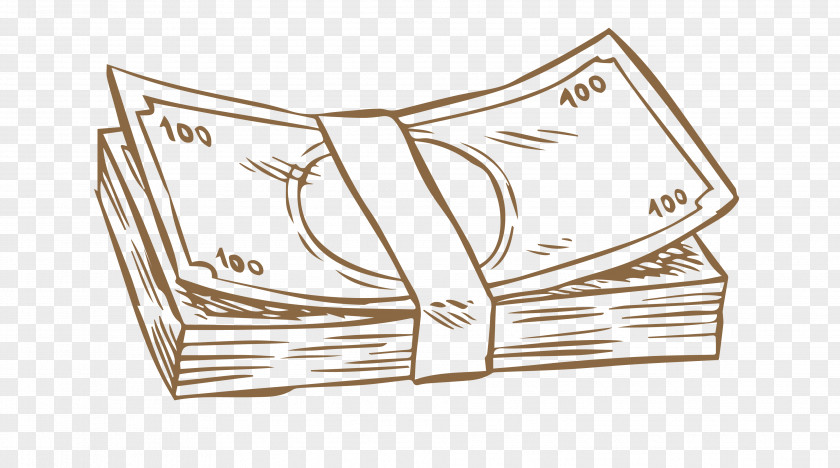 Banknote Paper Drawing Cartoon Money PNG