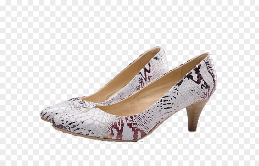 Complex Pattern Heels High-heeled Footwear Shoe PNG