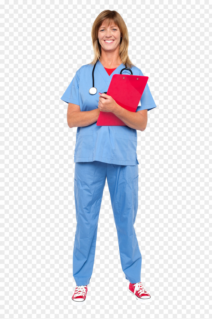 Health Physician Scrubs Woman Professional PNG