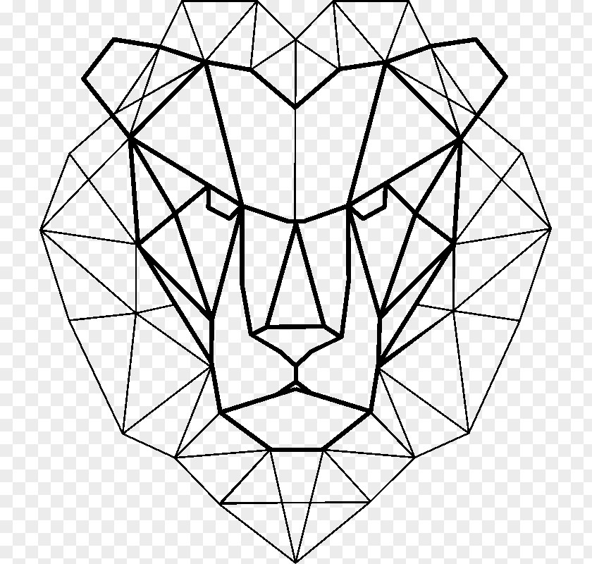 Lions Printing Lionhead Drawing PNG