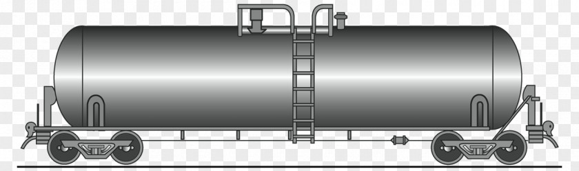 Tank Drawing Car Rail Transport Railroad Pressure Vessel Storage PNG