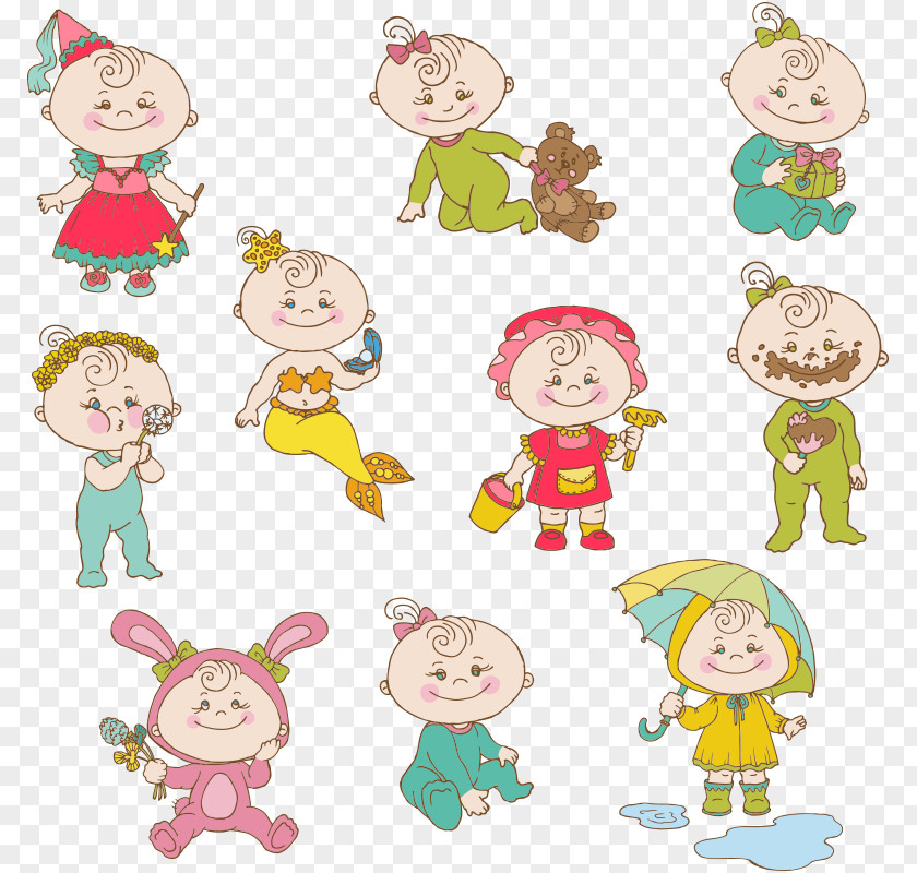Baby,lovely,Sprout Infant Cartoon Clip Art PNG