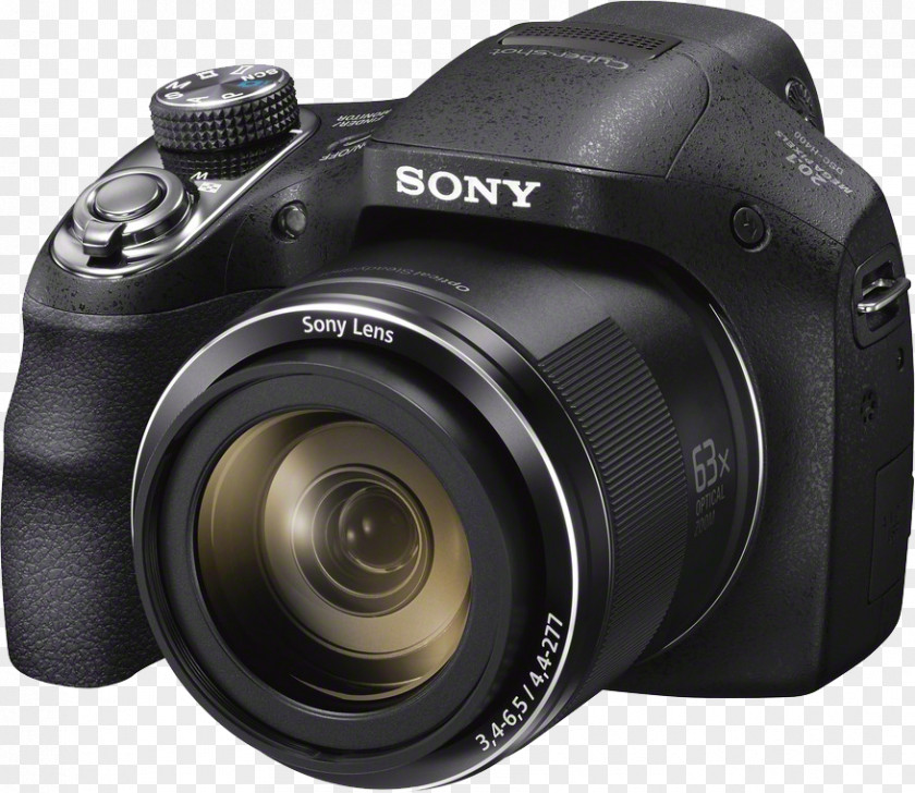 Camera Sony Cyber-shot DSC-H400 DSC-HX400V Point-and-shoot Zoom Lens PNG
