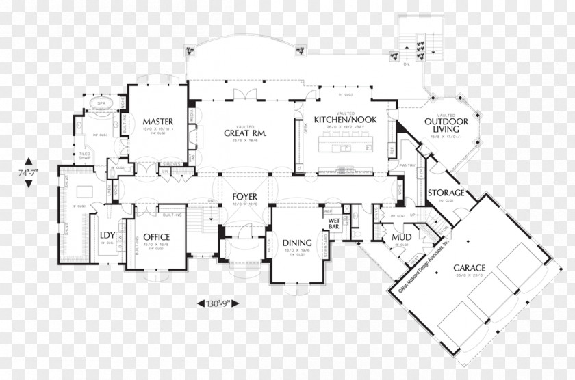 European Style Villa House Plan Floor Interior Design Services PNG