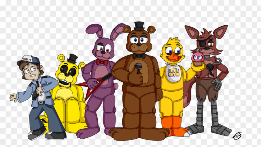 Gang Cartoon Five Nights At Freddy's DeviantArt PNG