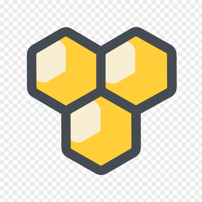 Honeycomb Icon Illustration PNG