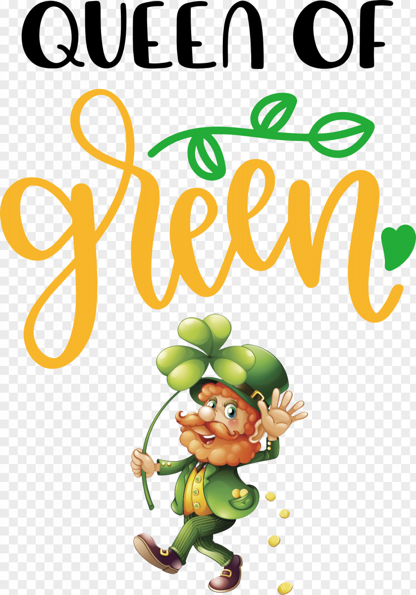 Queen Of Green St Patricks Day Saint Patrick PNG