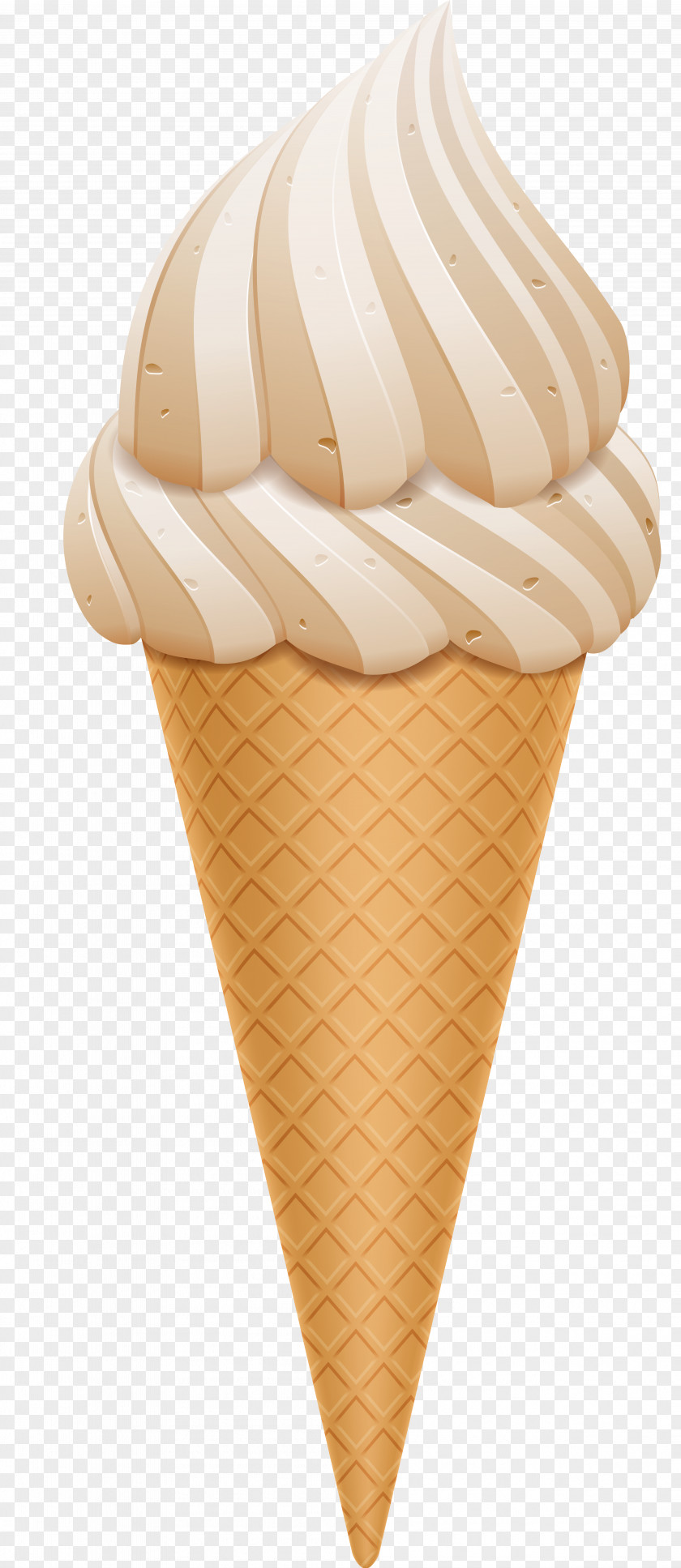 Wafer Ice Cream Cones Gelato Milk PNG