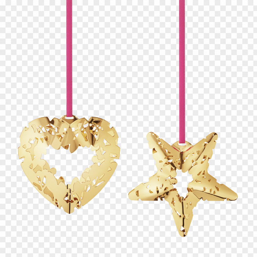 Christmas Ornament Decoration Gold PNG