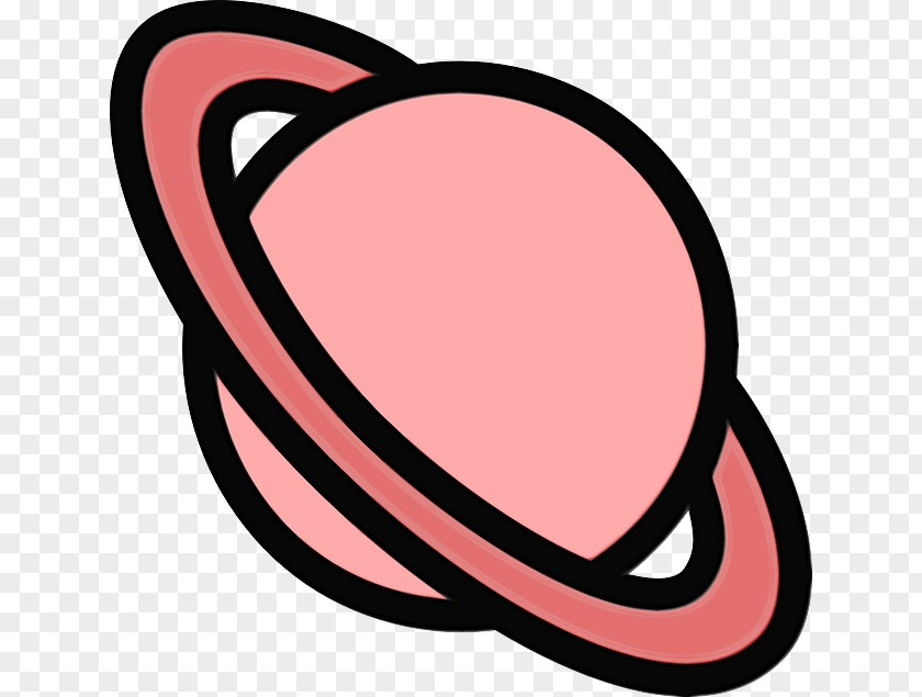 Oval Pink Drawing Planet Coloring Book Ausmalbild Education PNG