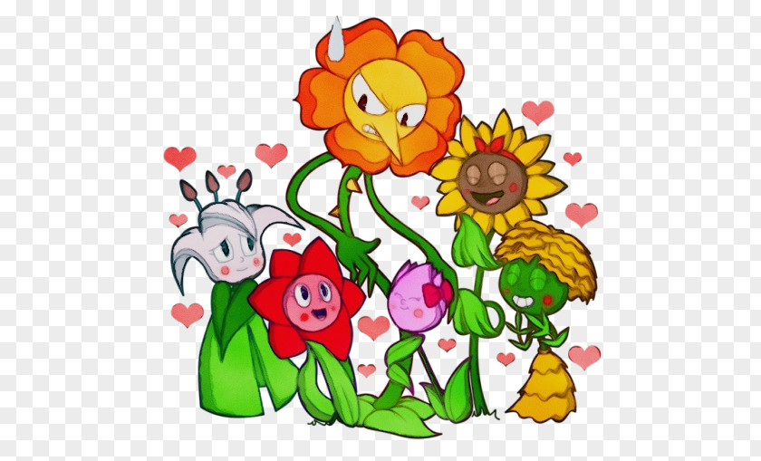 Child Art Bouquet Of Flowers Drawing PNG